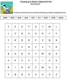 Word search for younger children